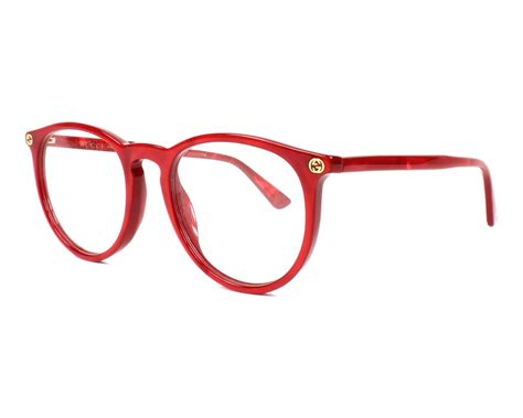 blue and red gucci frames|gucci red frame glasses.